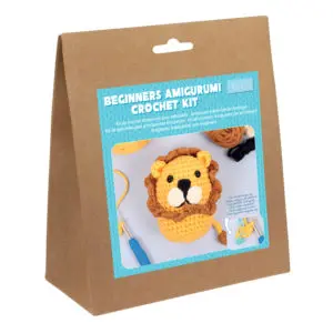 trimits crochet kit lion