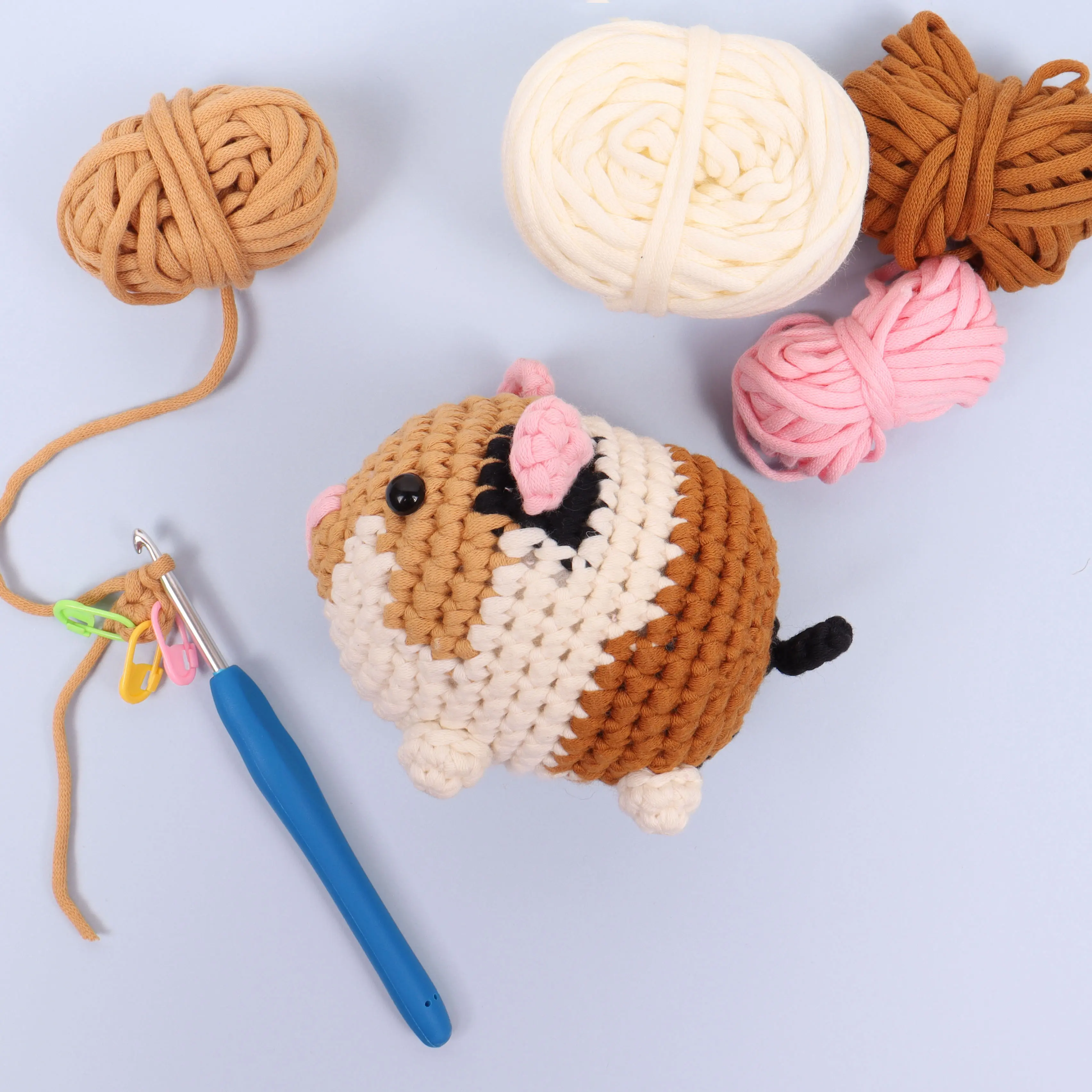 Trimits Beginners Amigurumi Guinea Pig Crochet Kit