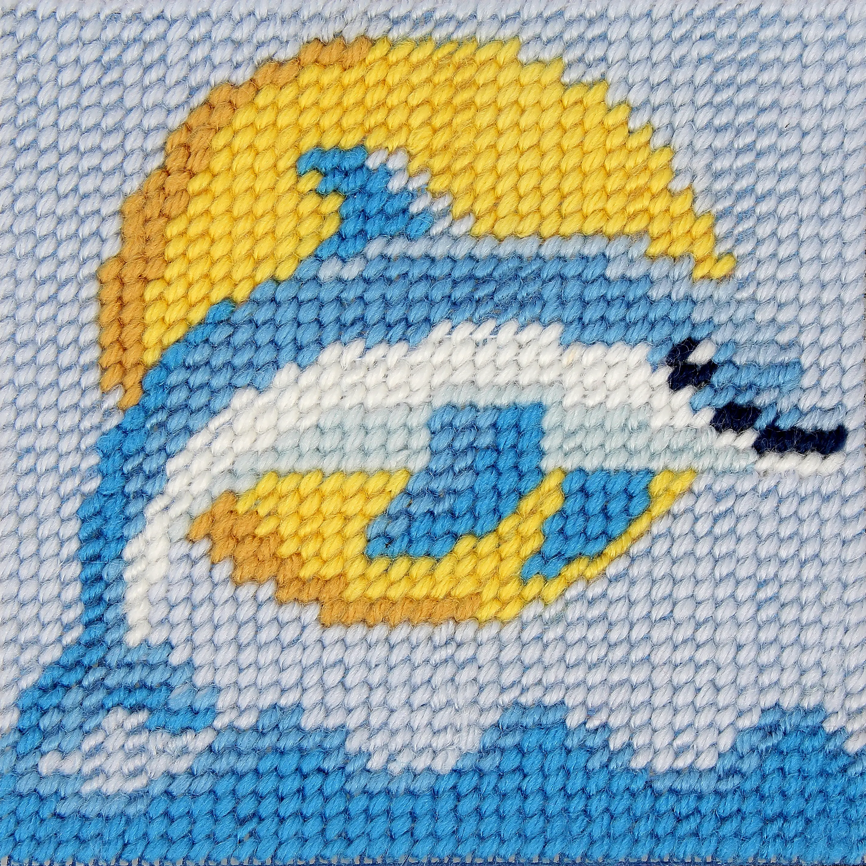 Trimits Children’s Jumping Dolphin Half Stitch Tapestry Kit