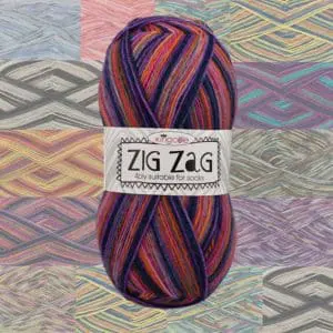 King Cole Zig Zag 4Ply Yarn