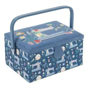 Hobby Gift Sewing Box – Embroidered Sewing Machine Design