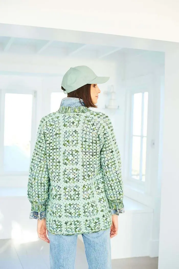 Stylecraft 10051 Adult Hexi Cardigan Crochet Pattern