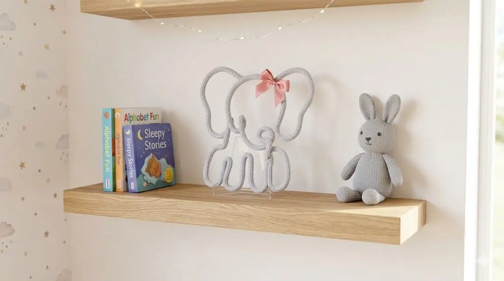 Create Your Own Nursery Animal I-Cord Wire Art Kit elephant