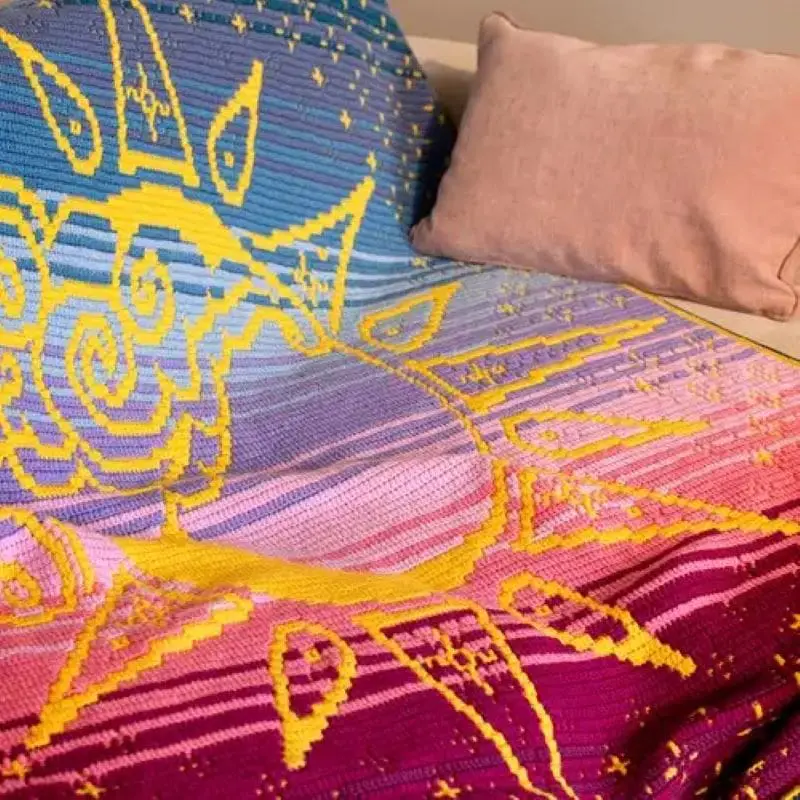 Anke Wintermans Silver Linings Sunrise Blanket Yarn Pack