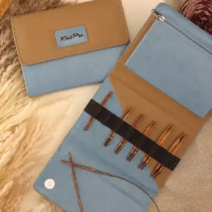 KnitPro Ginger Cubics Interchangeable Circular Knitting Needle Set