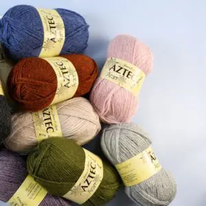 James C. Brett Aztec Aran with Alpaca
