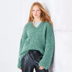 Stylecraft 10250 Super Chunky Adult Sweater Knitting Pattern