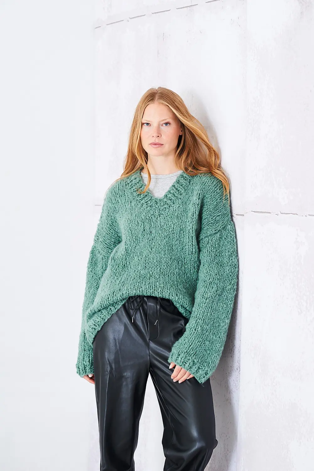 Stylecraft 10250 Super Chunky Adult Sweater Knitting Pattern