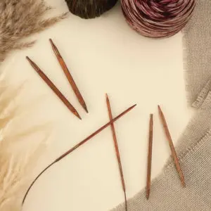 KnitPro Ginger Cubics Interchangeable Circular Knitting Pins
