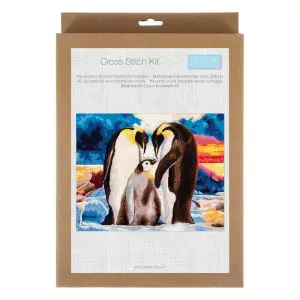 Trimits Penguins Extra Large Counted Cross Stitch Kit