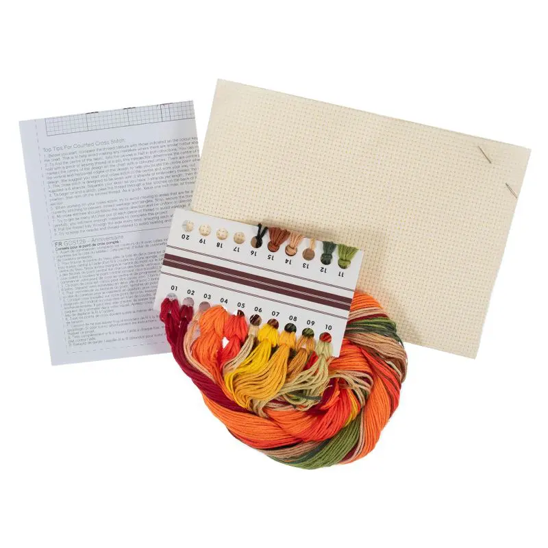 Trimits Counted Cross Stitch Kit – Large Autumn