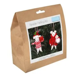 Trimits Needle Felting Kit – Mice Friends Duo