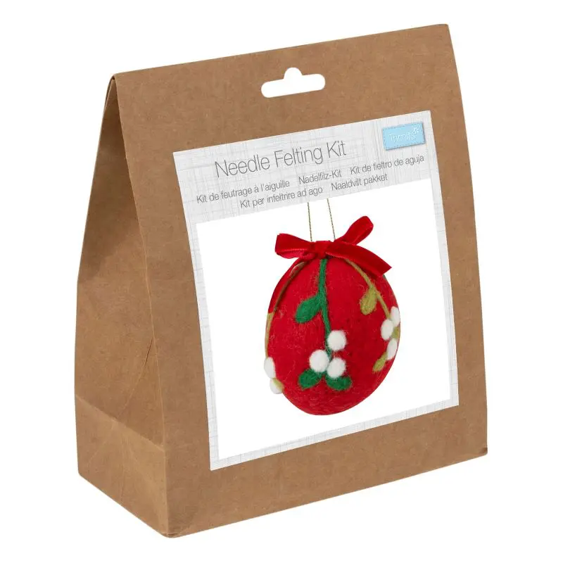 Trimits Christmas Needle Felting Kit – Bauble