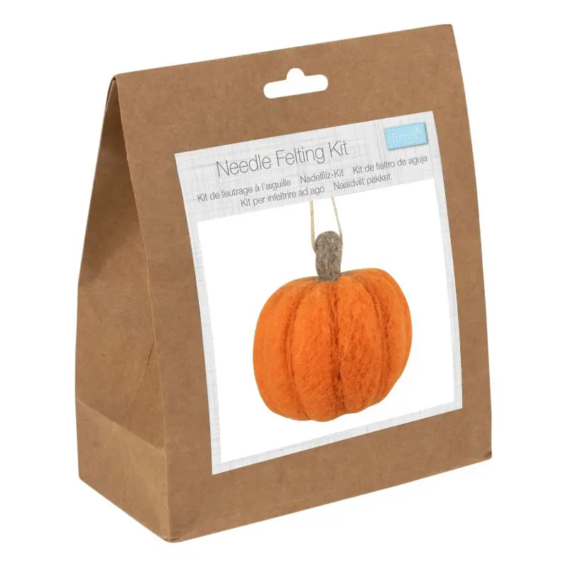 Trimits Needle Felting Kit – Pumpkin
