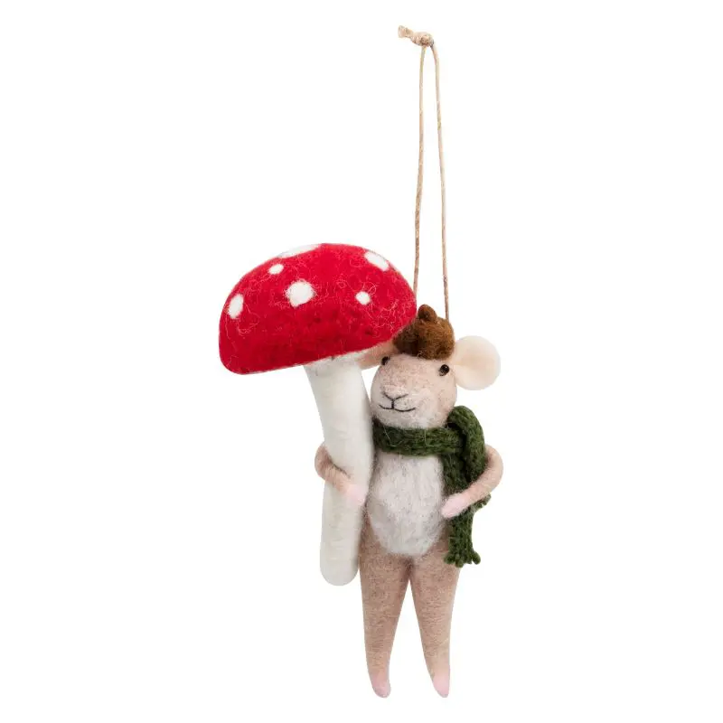 trimits needle felt woodland mouse kit