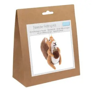 Trimits Needle Felting Kit – Squirrel
