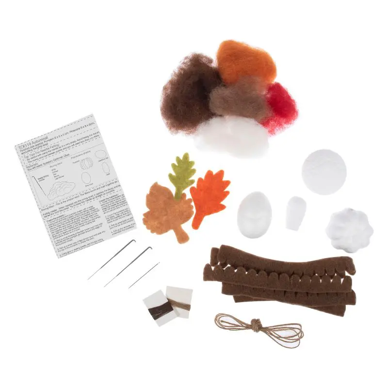 Trimits Autumnal Needle Felting Kit