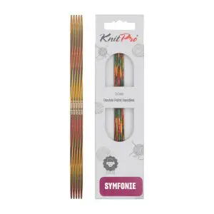KnitPro Symfonie 2 Set Of 5 Double Pointed Needles