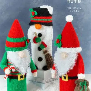 King Cole 9241 Gonks Christmas Knitting Pattern