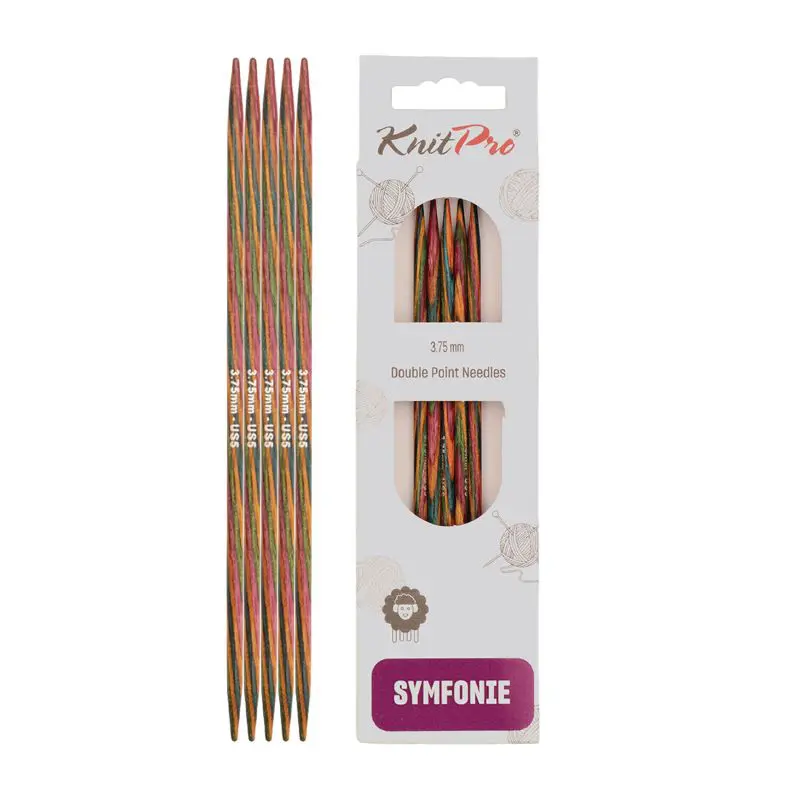 KnitPro Symfonie 2 Set Of 5 Double Pointed Needles