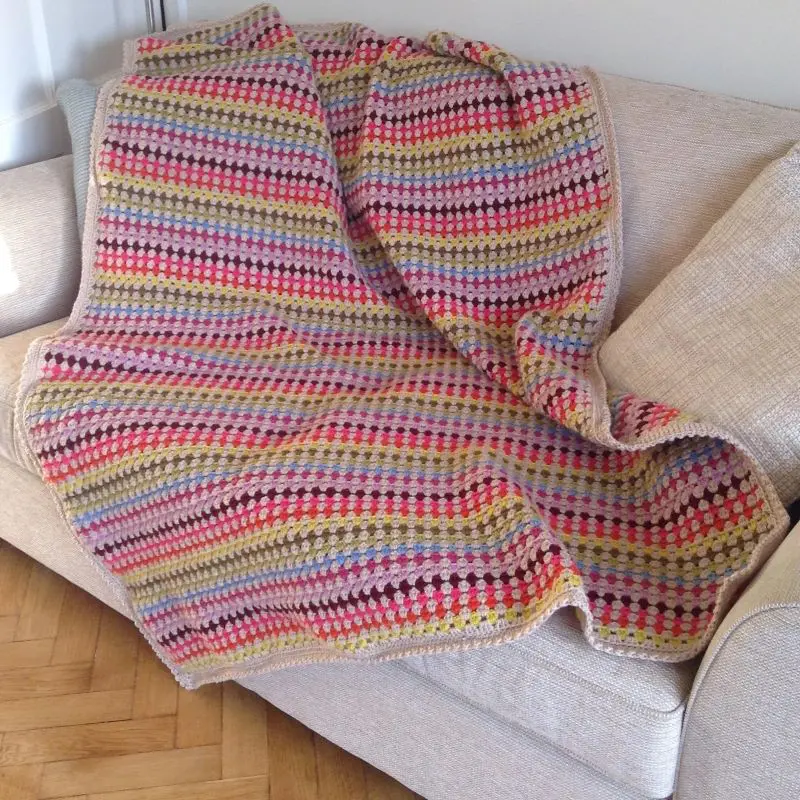 Made By Anita Granny Stripe Crochet Blanket Yarn Pack