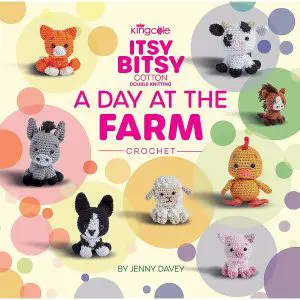 King Cole A Day at the Farm Crochet Book