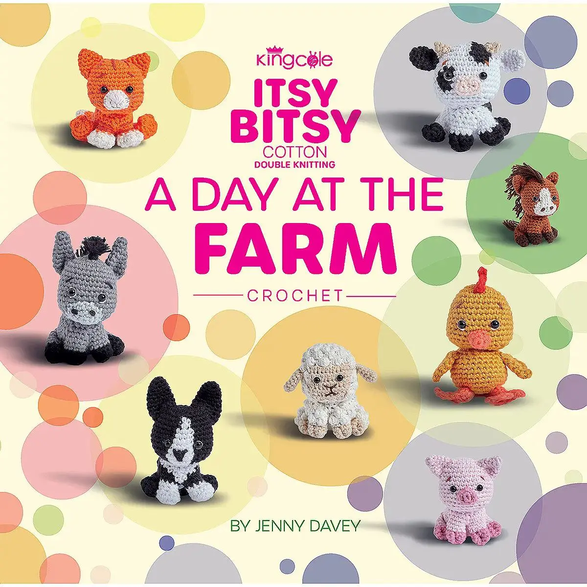 King Cole A Day at the Farm Crochet Book