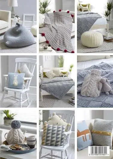 King Cole Home Knits Knitting Pattern Book