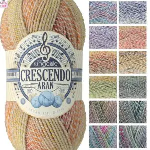 King Cole Crescendo Aran Yarn