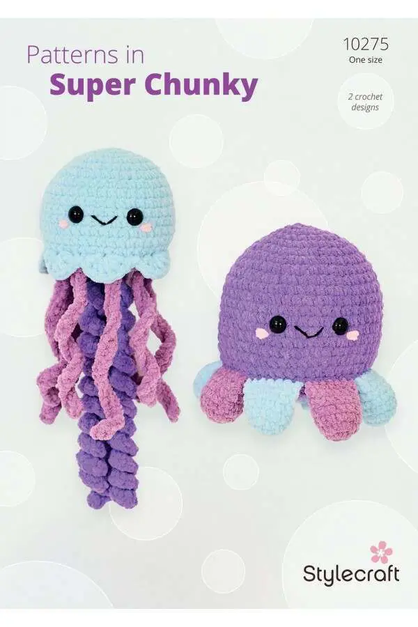 Stylecraft 10275 Octopus and Jellyfish Crochet Pattern
