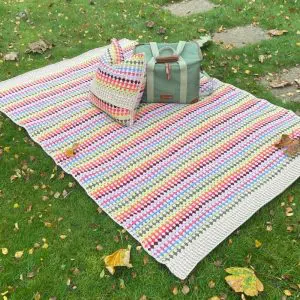 Made By Anita Granny Stripe Crochet Blanket Yarn Pack