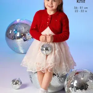 King Cole 6600 Children's DK Cardigan Knitting Pattern