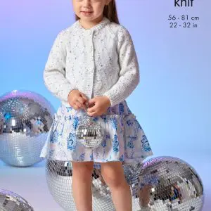 King Cole 6601 Children's DK Cardigan Slipover Knitting Pattern