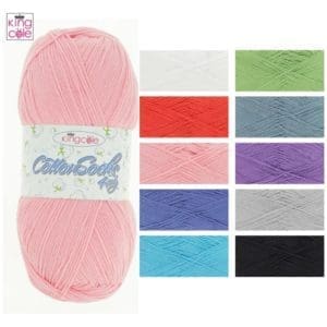 king cole cotton socks 4ply yarn