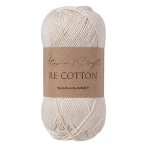 youtopia re cotton aran natural