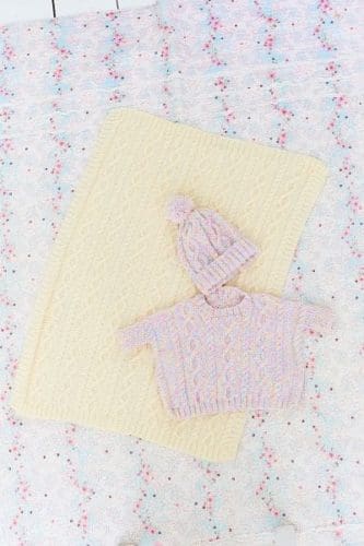 Stylecraft 9976 Knitting Pattern Baby DK Sweater Tank Top |