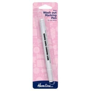 hemline wash out marker pen