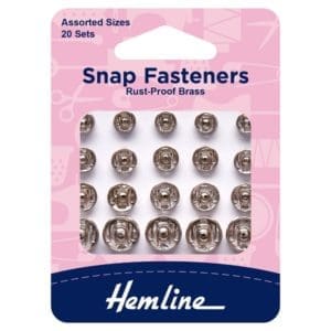 hemline assorted snap fasteners