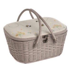 hobby gift bee wicker sewing srorage basket box