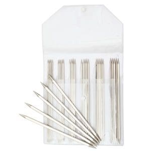 knit pro metal double ended knitting needles