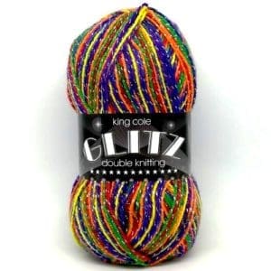 King Cole Glitz Dk yarn