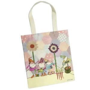 emma ball gnomes cotton tote bag