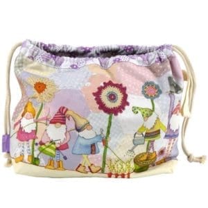 emma ball gonk drawstring bag