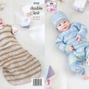 king cole 5762 baby dk knitting pattern