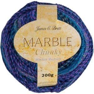 james c brett marble chunky 200g wool