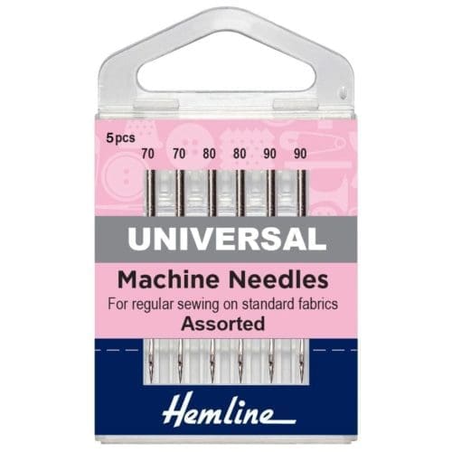 Hemline Machine Needles Assorted Universal