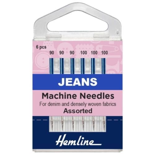 Hemline Machine Needles Jeans Assorted