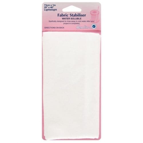 Hemline Fabric Stabiliser Water Soluble