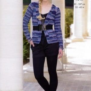 King Cole 3357 Adult DK Cardigan Waistcoat Knitting Pattern