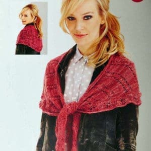 Stylecraft 8860 Shawl Knitting Pattern